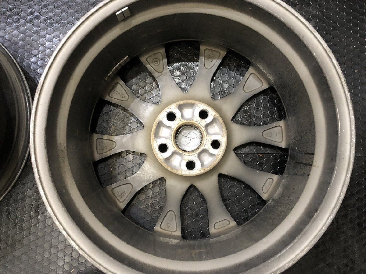 トヨタ 50エスティマ 純正ホイール 18インチ 4本 7J5HPCD114.3+51 トヨタ 50エスティマ 純正ホイール 18インチ 4本 7J5HPCD114.3+51