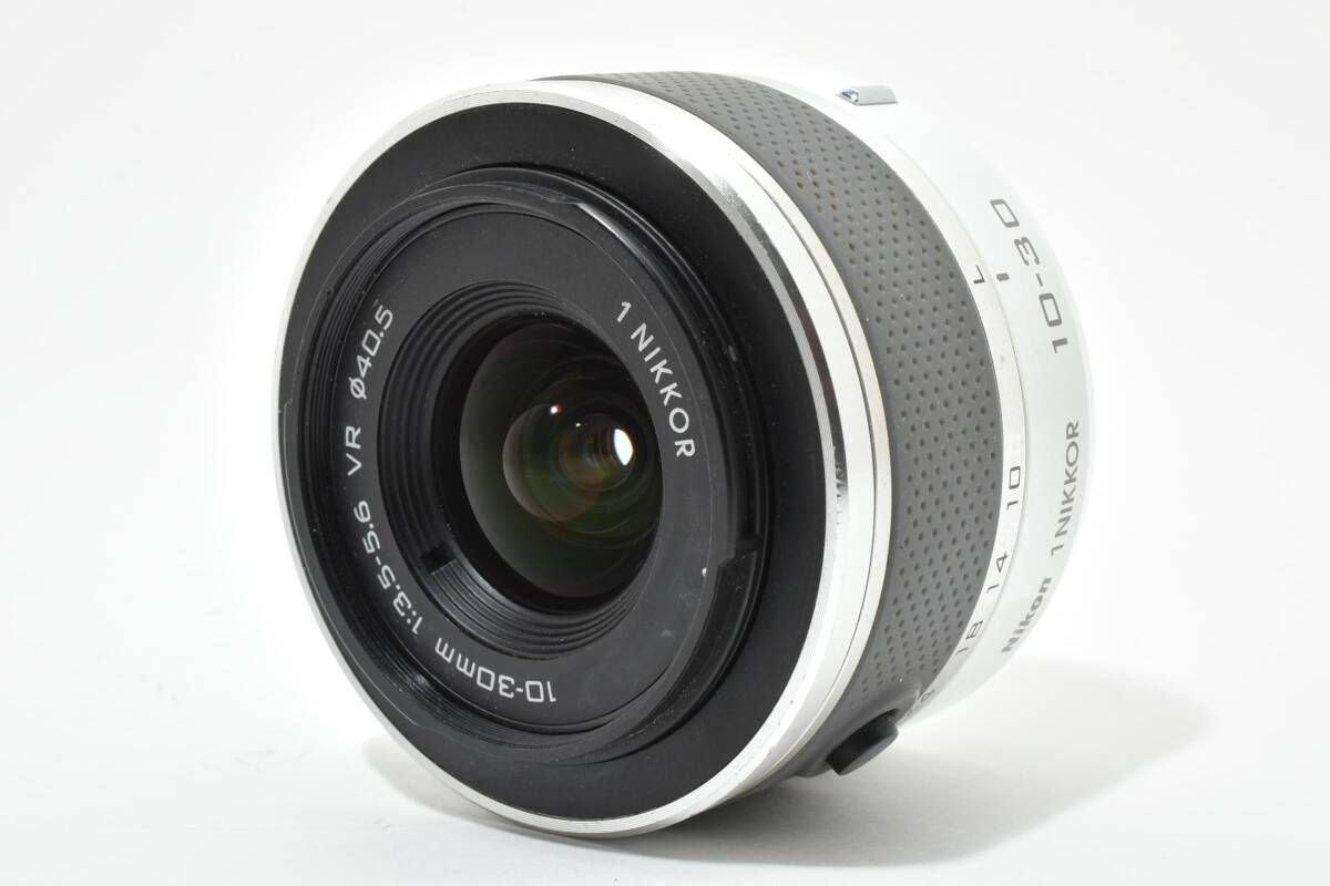 ☆良品☆ニコン Nikon 1 NIKKOR VR 10-30mm F3.5-5.6 ホワイト #1429C