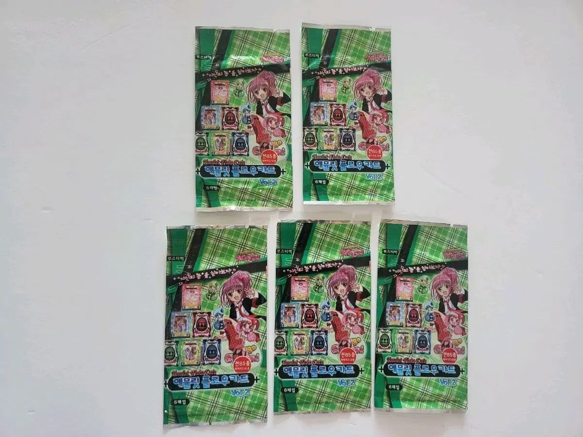 未開封 しゅごキャラ！アミュレットフロー カード 5パック しゅご