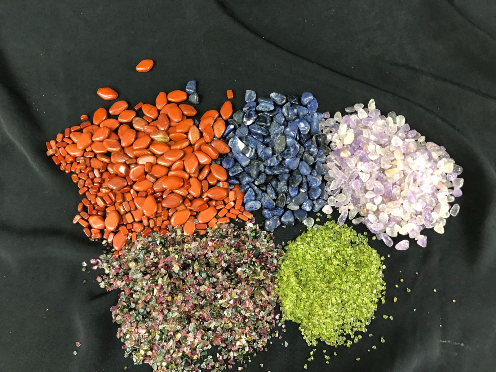  天然石さざれ チップ BOX|ブラジル産 USA産 バスルーム小物 置物 インテリア小物