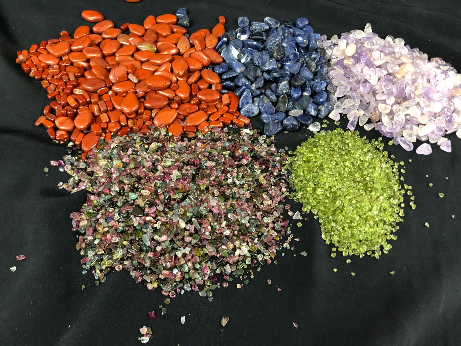 天然石さざれ チップ BOX|ブラジル産 USA産