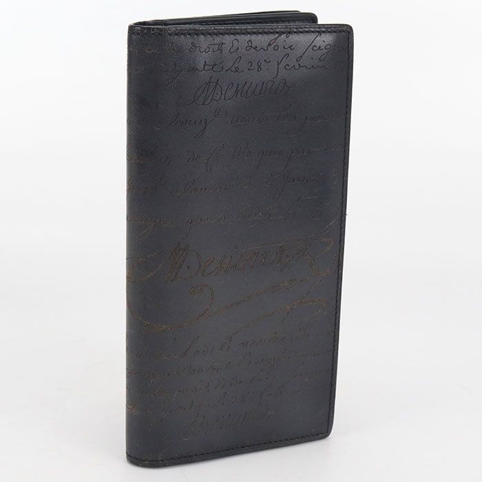 Berluti ベルルッティ サンタル フラップ ロングウォレット 長財布二折