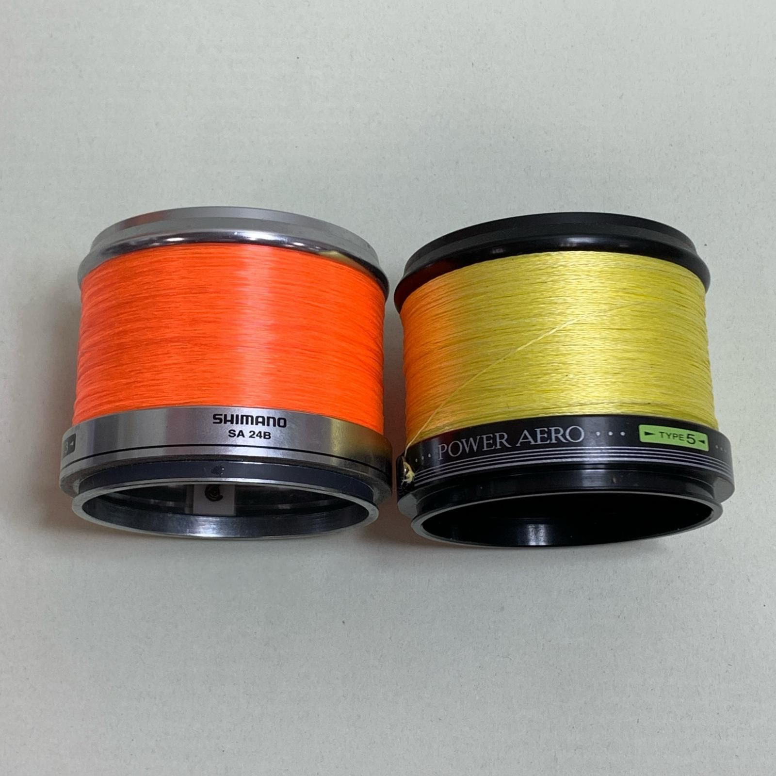 SHIMANO シマノ 03'パワーエアロ スプール2個付 スピニングリール