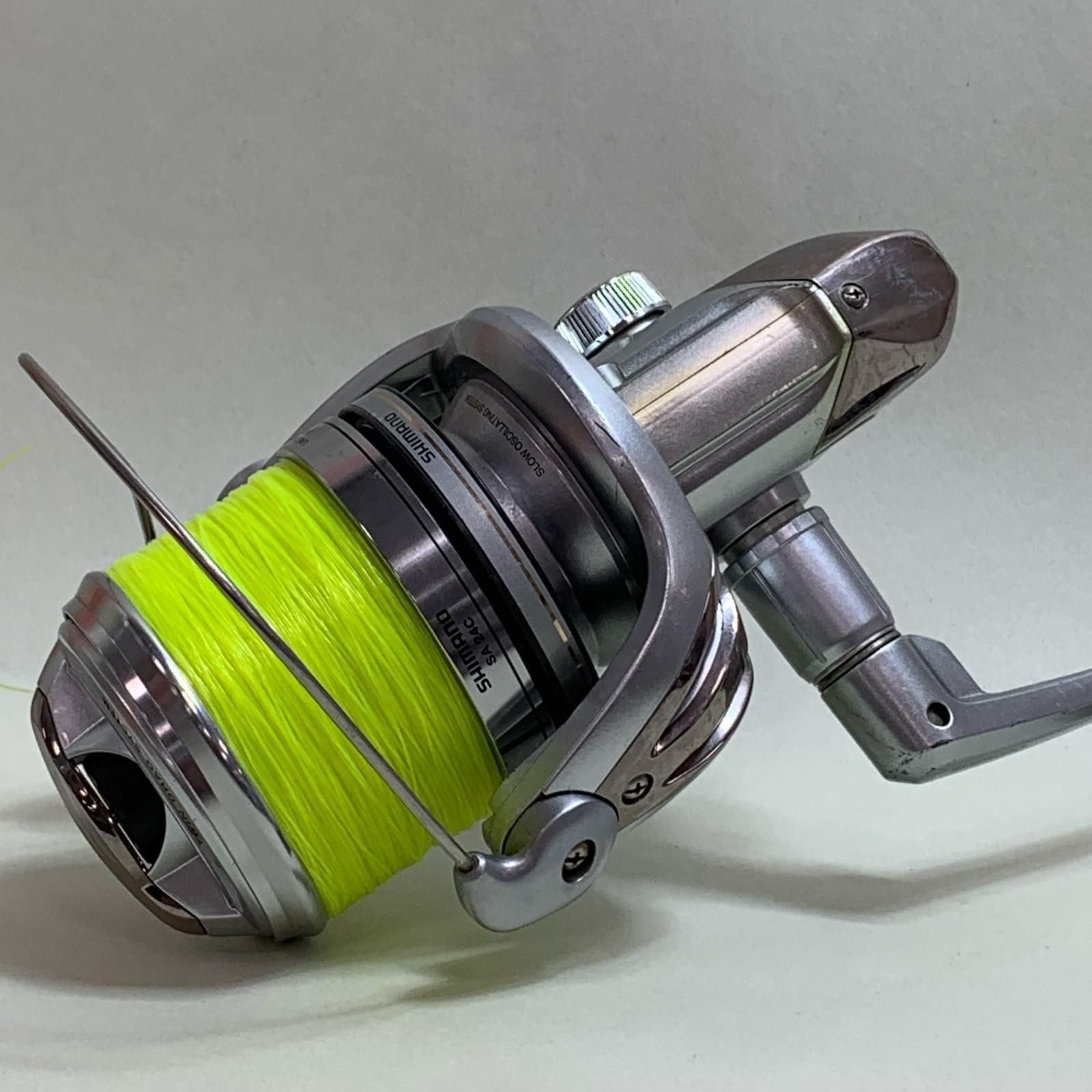 SHIMANO シマノ 03'パワーエアロ スプール2個付 スピニングリール