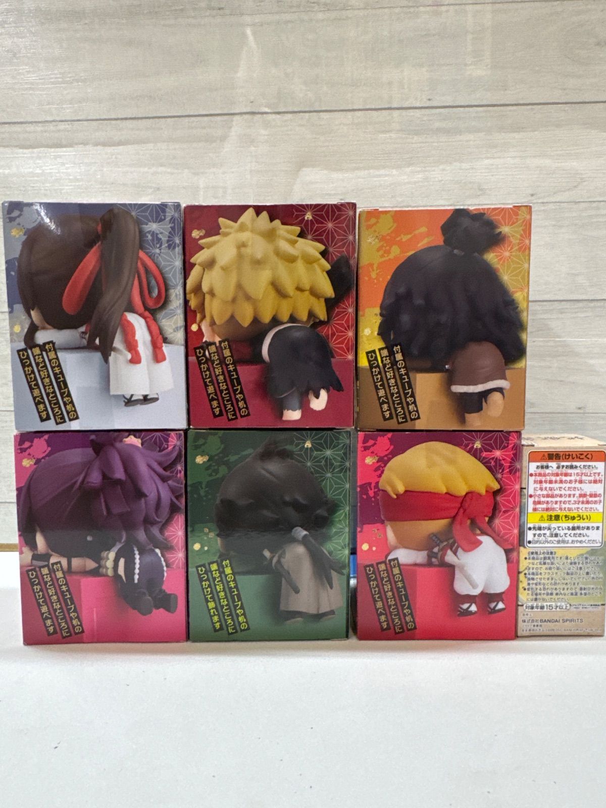 I2-97】◇ 地獄楽 各種フィギュア 6点セット ひっかけフィギュア