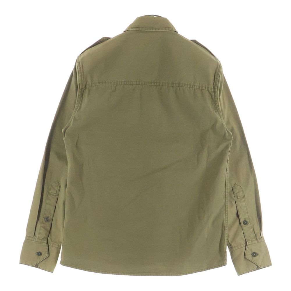 WTAPS (ダブルタップス) ワッペン付ミリタリーシャツジャケット カーキ