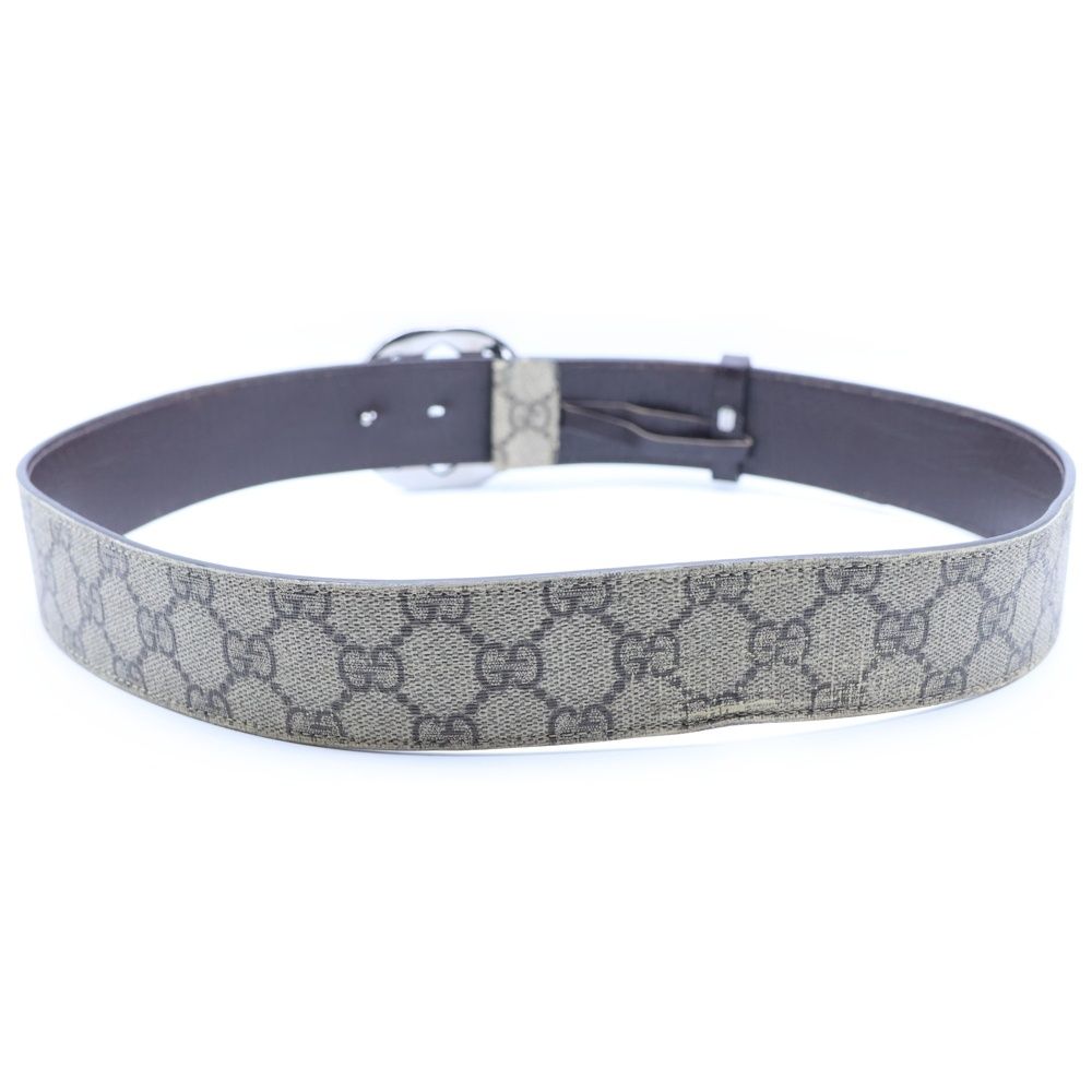 GUCCI (グッチ) GGスプリーム インターロッキングGバックル ベルト