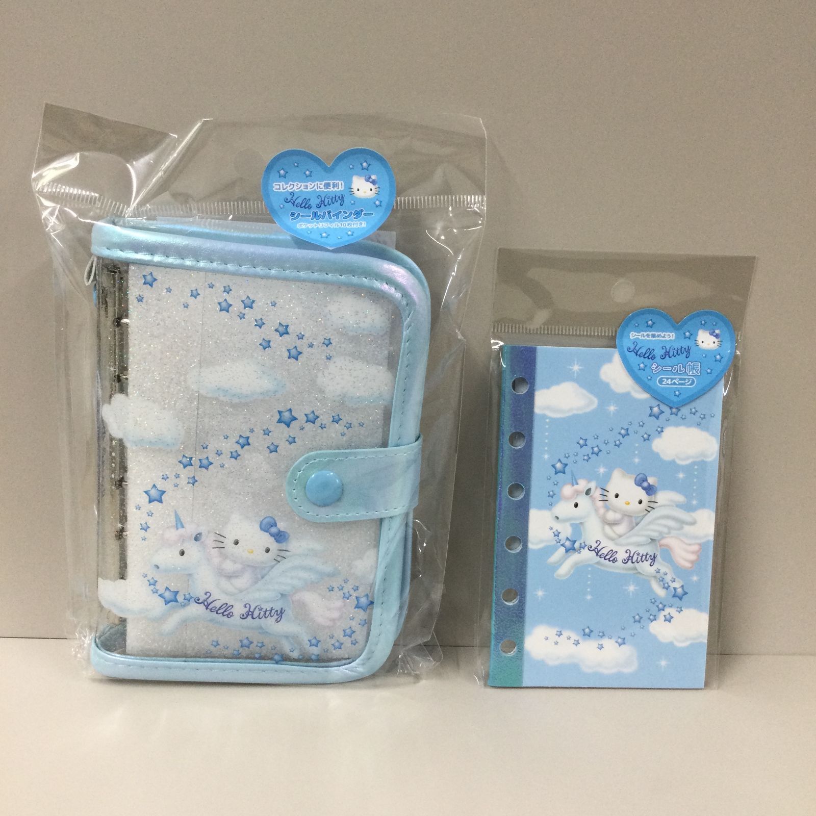 d105【新品・未使用品】ハローキティ シールバインダー＆シール帳