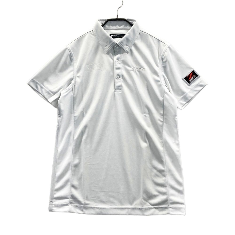 サイズ：S SRIXON スリクソン by DESCENTE 半袖ポロシャツ グレー系