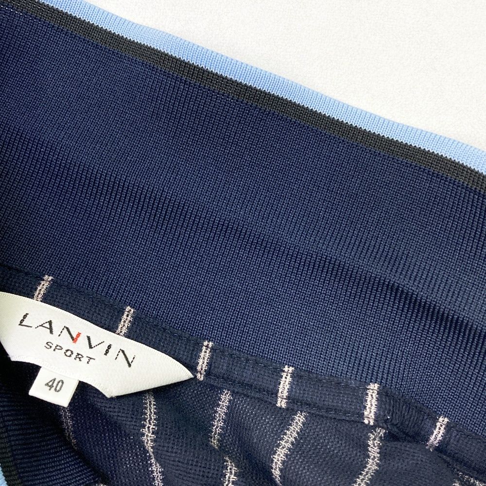 サイズ：40 LANVIN SPORT ランバン スポール 半袖ポロシャツ