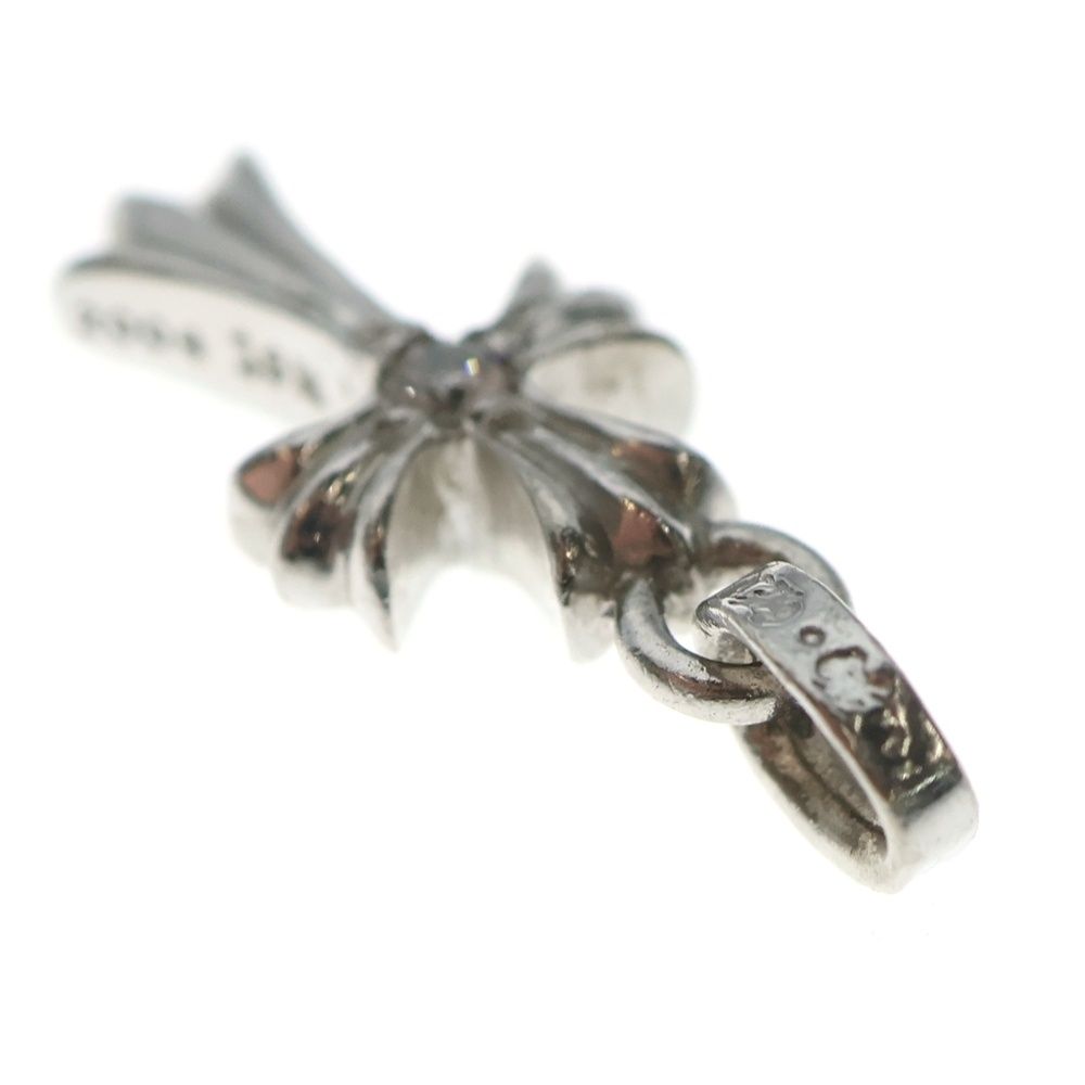 CHROME HEARTS (クロムハーツ) 18KWG CRS BBYFAT DIA ベイビーファット