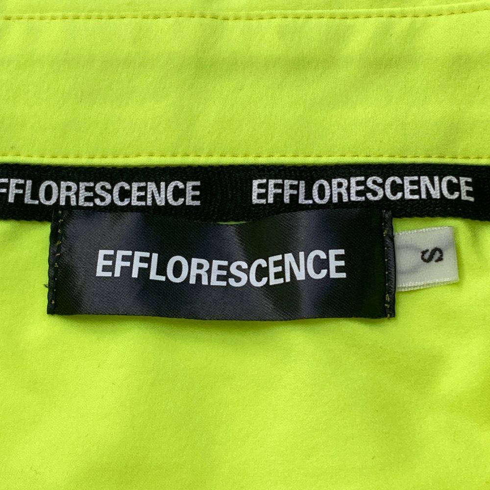 サイズ：S EFFLORESCENCE エフロレッセンス 長袖ポロシャツ イエロー系