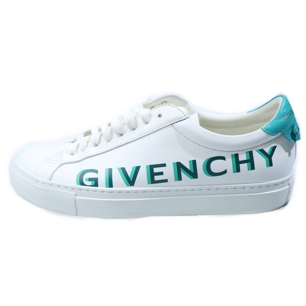GIVENCHY (ジバンシィ) URBAN STREET SNEAKER アーバン ストリート ロゴ レザー ローカットスニーカー ホワイト DN0240