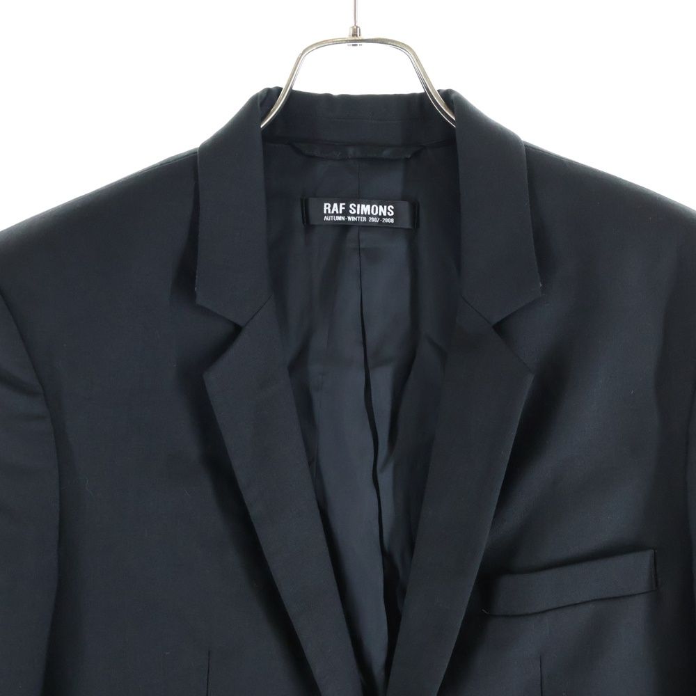 RAF SIMONS (ラフシモンズ) 07AW ウールシングルテーラードジャケット
