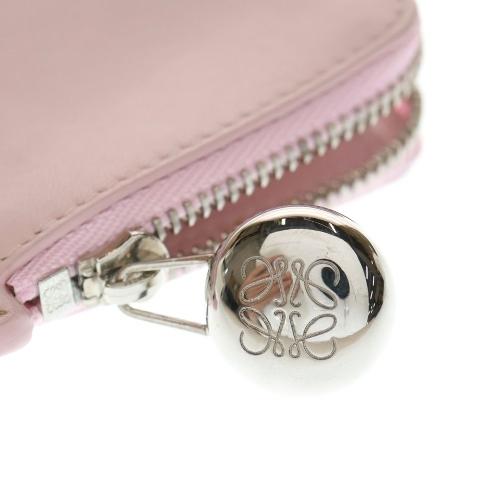 LOEWE (ロエベ) ぺブル フラグメントケース レザー ピンク LOEWE (ロエベ) ぺブル フラグメントケース レザー ピンク