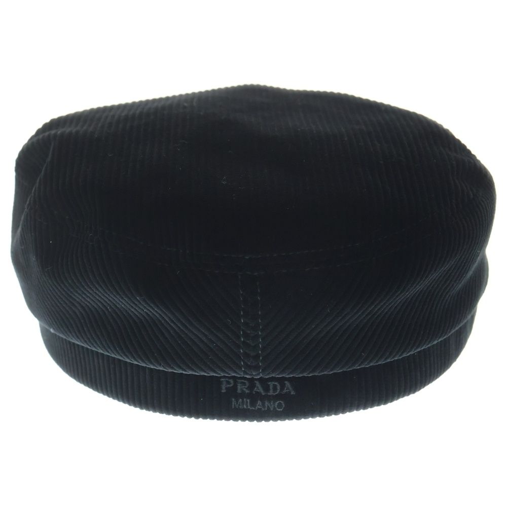 PRADA (プラダ) コーデュロイ ニュースボーイキャップ キャスケット