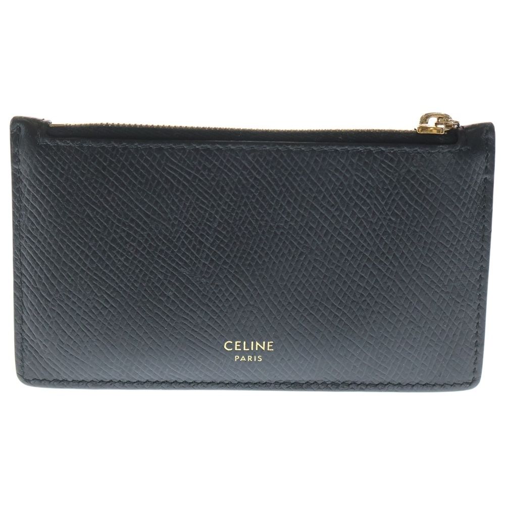 CELINE (セリーヌ) Unlock Your Fantasies ロゴ刻印 レザー カード