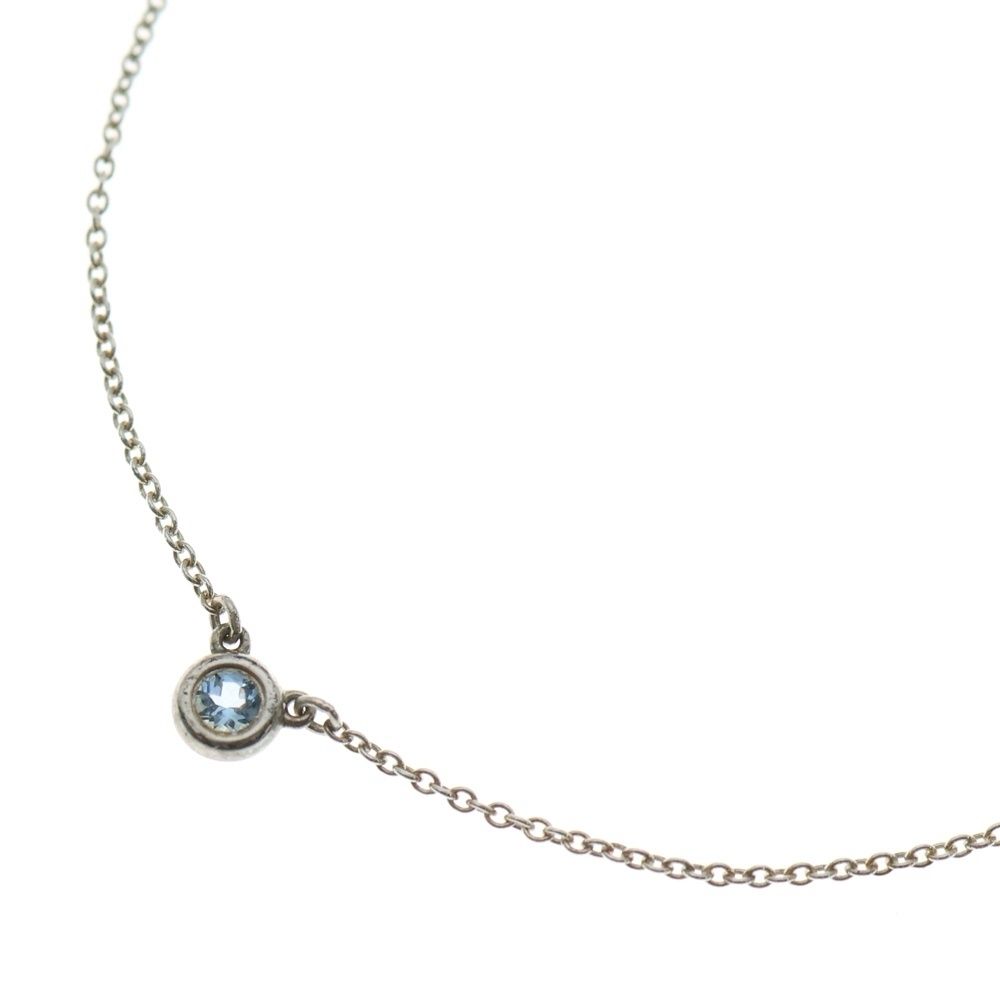 TIFFANY & Co. (ティファニー) バイザヤード ネックレス アクアマリン