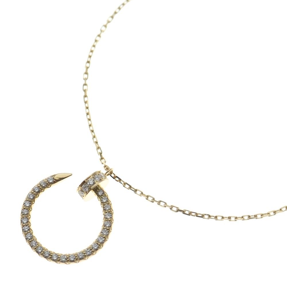 Cartier (カルティエ) ジュストアン クル ダイヤ ネックレス Au750 K18