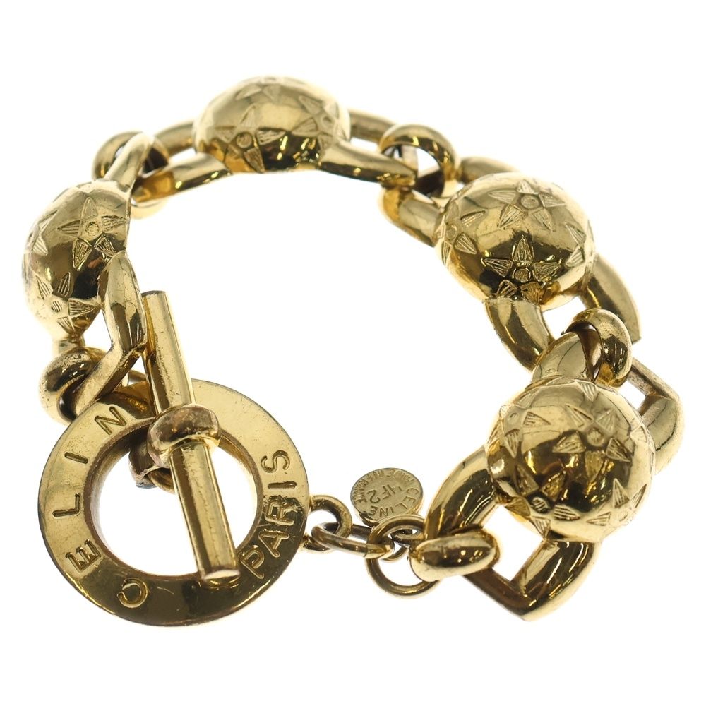 CELINE (セリーヌ) メドゥーサ ブレスレット チェーン ゴールド GP