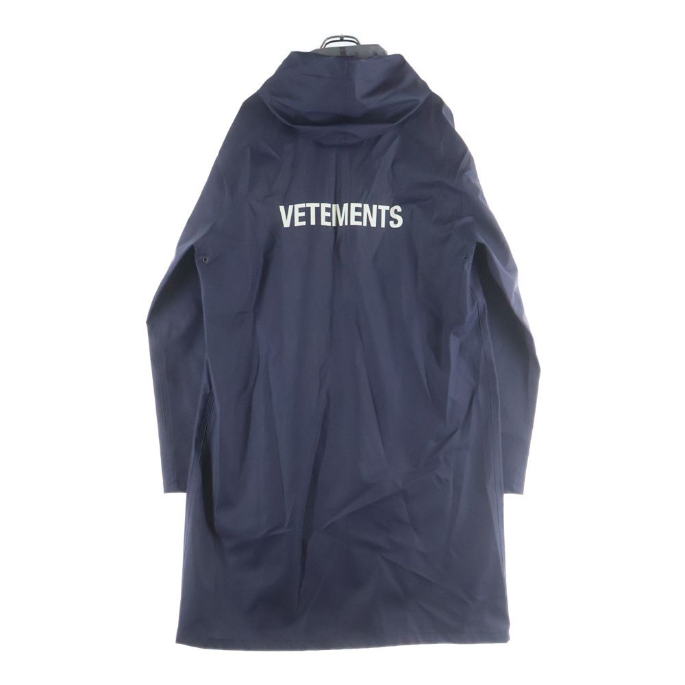 VETEMENTS (ヴェトモン) 17AW OVERSIZED HOODED RAINCOAT オーバー