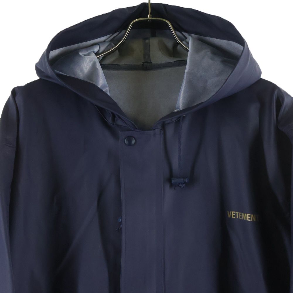 VETEMENTS (ヴェトモン) 17AW OVERSIZED HOODED RAINCOAT オーバー
