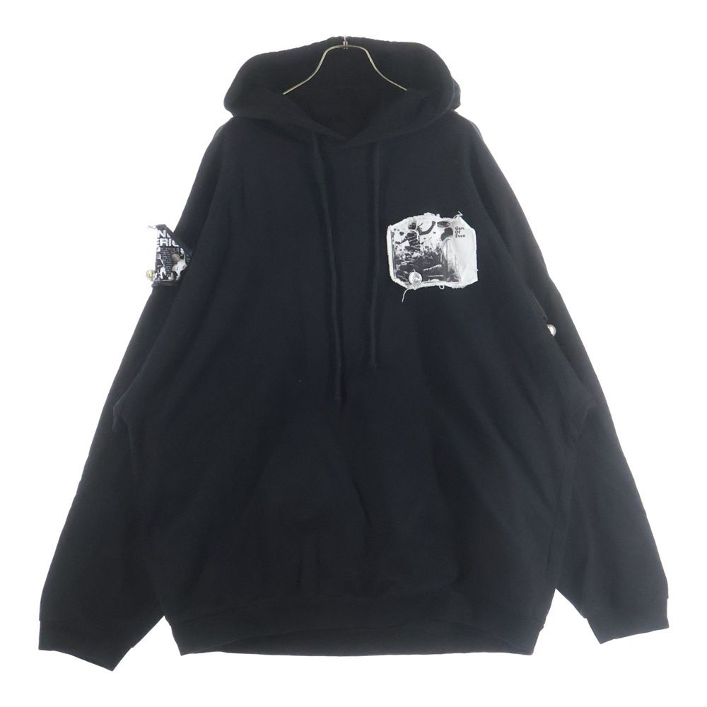 RAF SIMONS (ラフシモンズ) 20SS Oversized Hoodie with Patches and