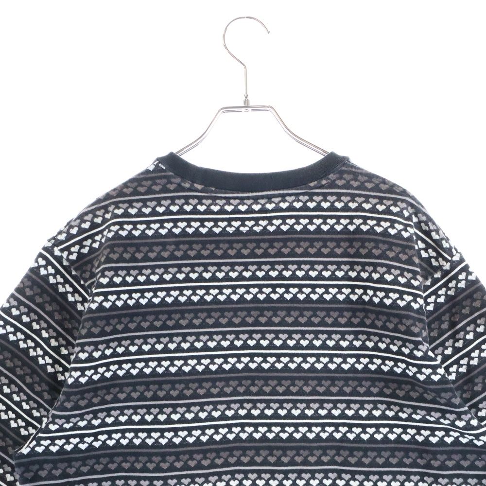 SUPREME (シュプリーム) 22SS Hearts Jacquard ハート ボーダー