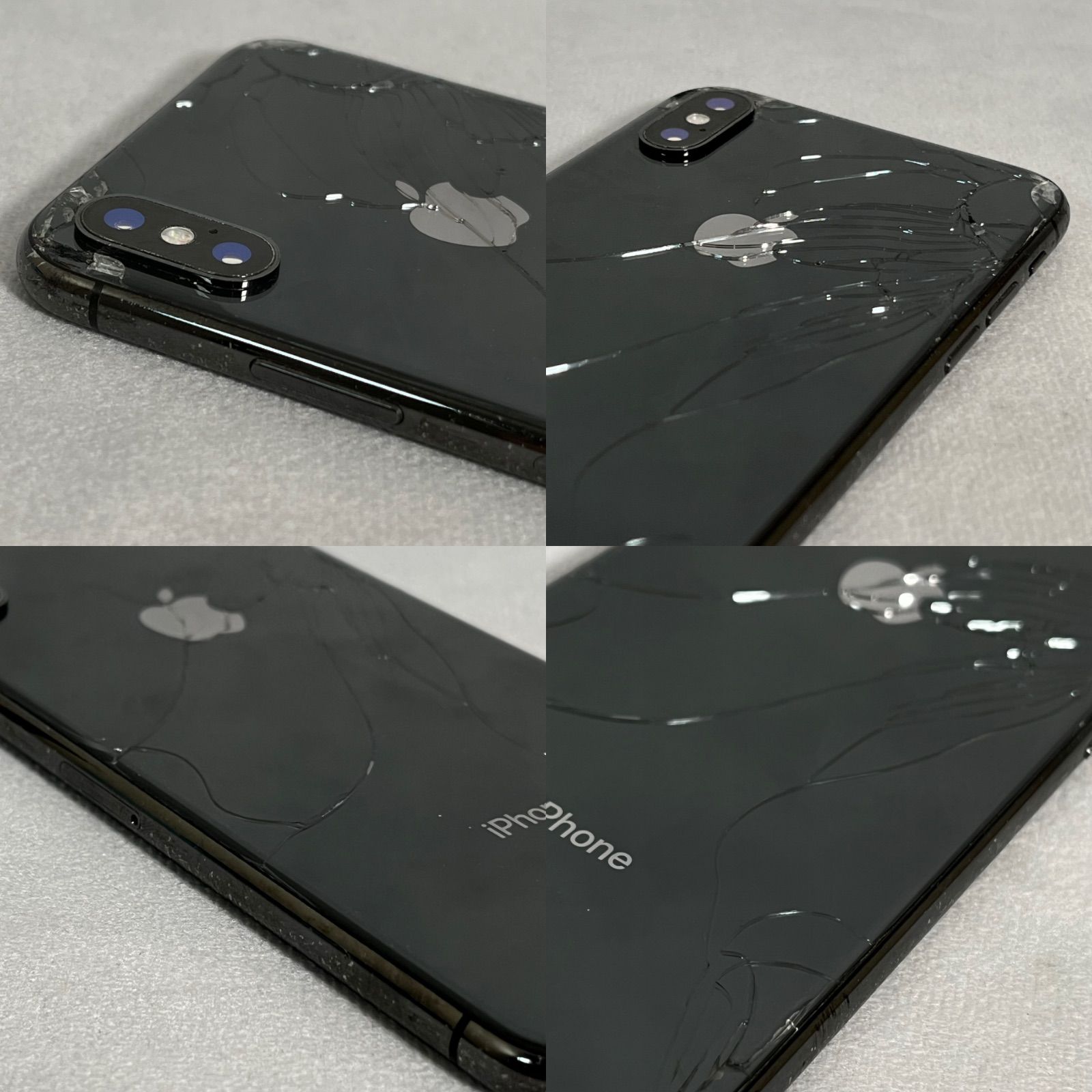 管2602-241】Apple iPhone X 64GB 本体 スペースグレー ネットワーク