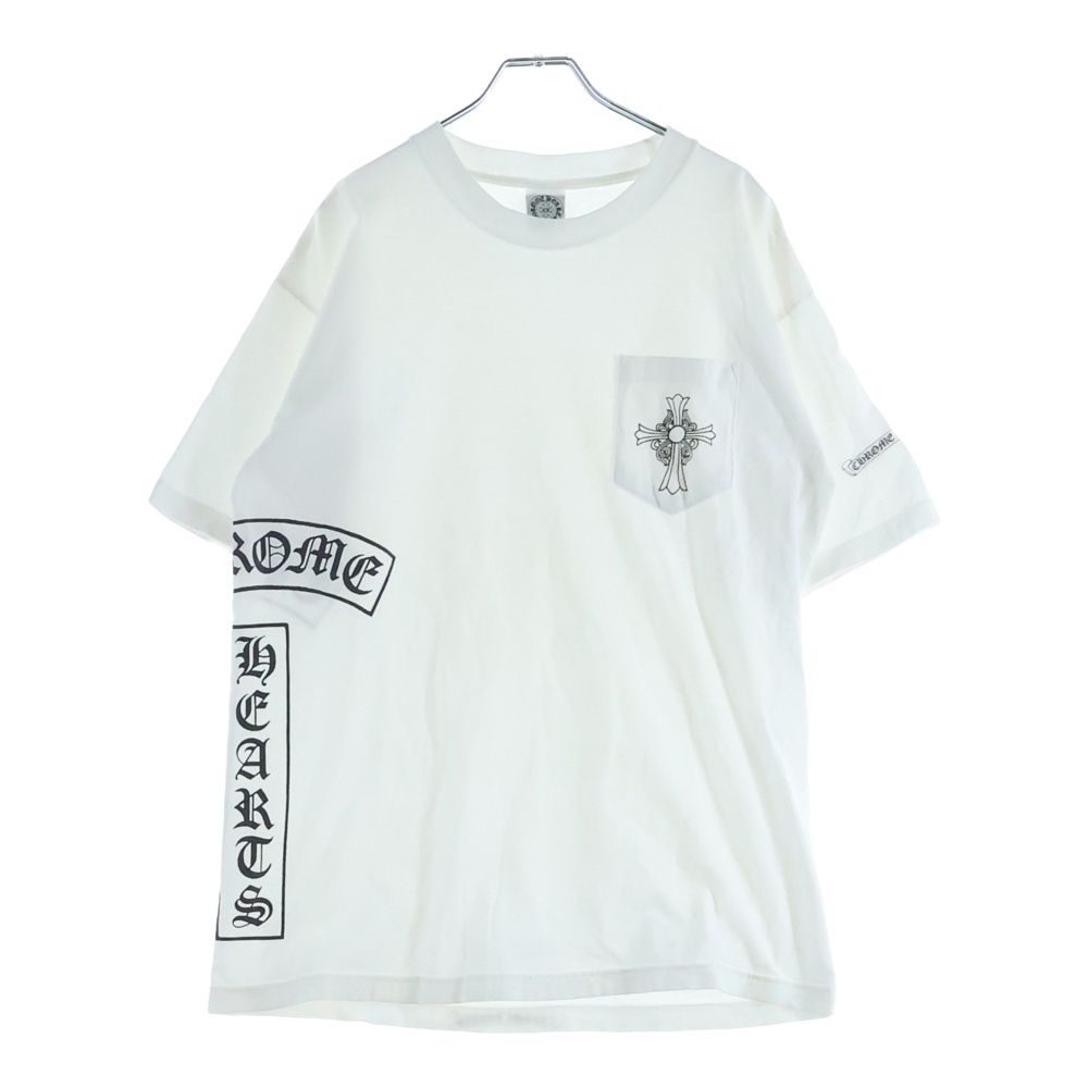 CHROME HEARTS (クロムハーツ) OLD TEE オールド Tバーサイドロゴ