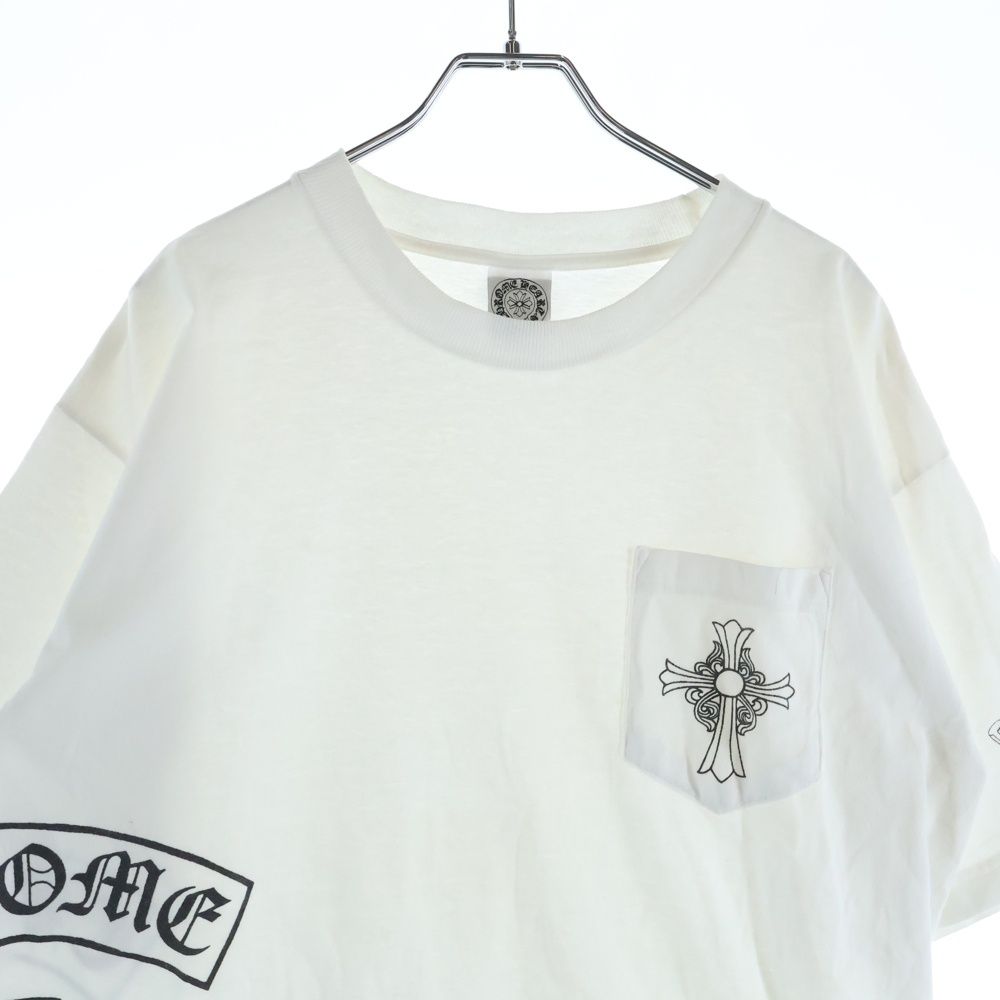 CHROME HEARTS (クロムハーツ) OLD TEE オールド Tバーサイドロゴ