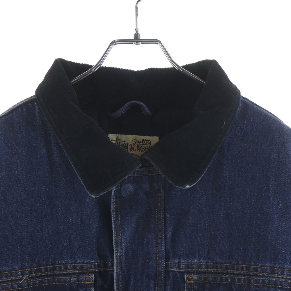 STUSSY (ステューシー) WASHED CANVAS SHOP JACKET ウォッシュド