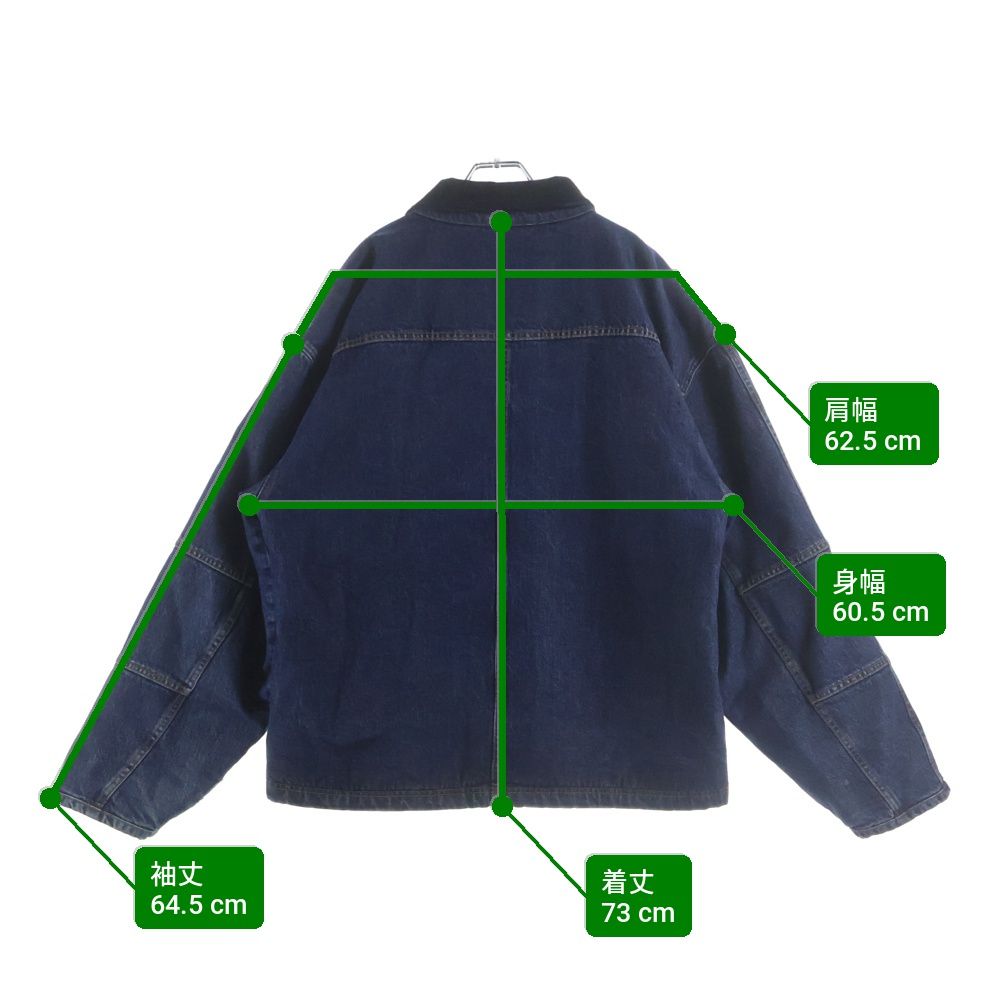 STUSSY (ステューシー) WASHED CANVAS SHOP JACKET ウォッシュド