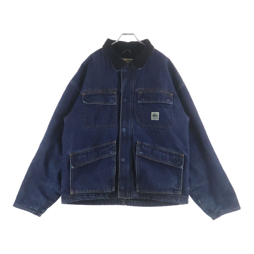 STUSSY (ステューシー) WASHED CANVAS SHOP JACKET ウォッシュド