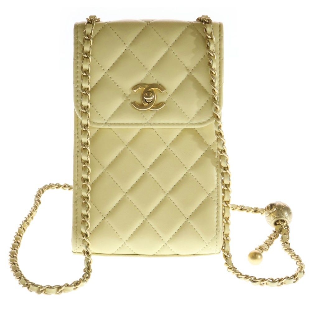 CHANEL (シャネル) ココマーク キルティング フォンショルダー ミニ