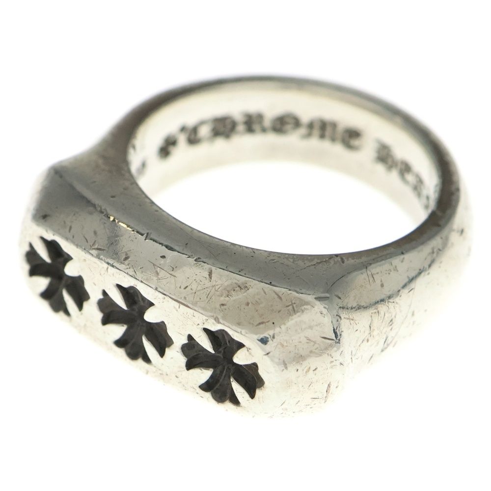 CHROME HEARTS (クロムハーツ) LIL PJ 3CH PLUS RING 3CHプラスリング