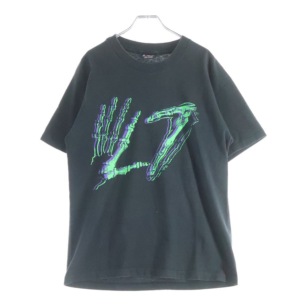 90's L7 ヴィンテージ　tシャツ VINTAGE (ヴィンテージ) 90s L7 BONE HAND SIGN バンド 半袖Tシャツ