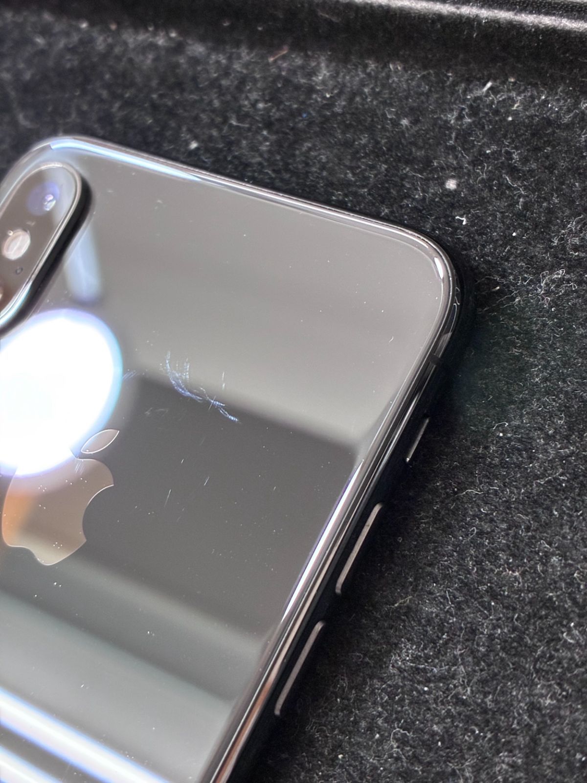 iPhoneXS（アイフォン） スペースグレイ - メルカリ