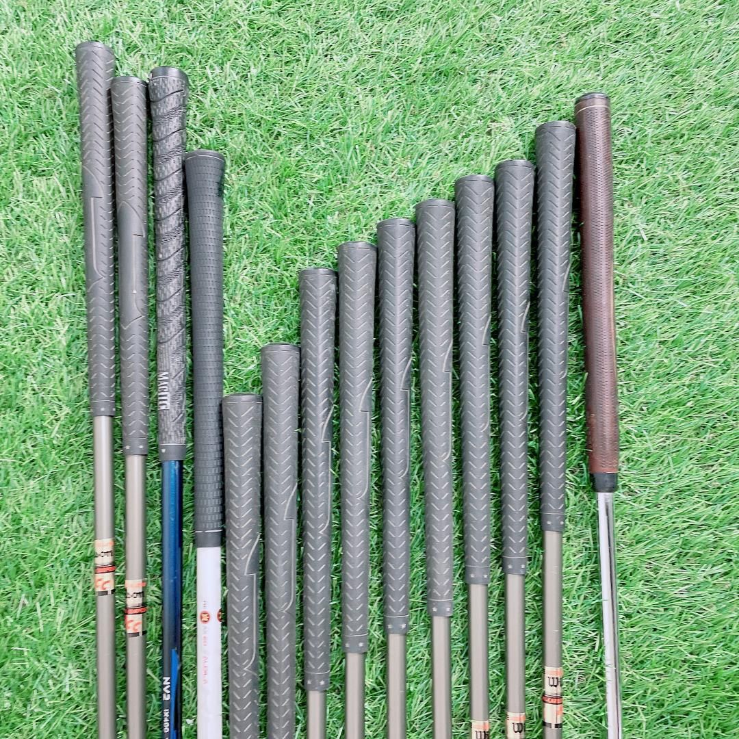 ゴルフクラブ フルセット テーラーメイド入り 初心者 メンズ 15本