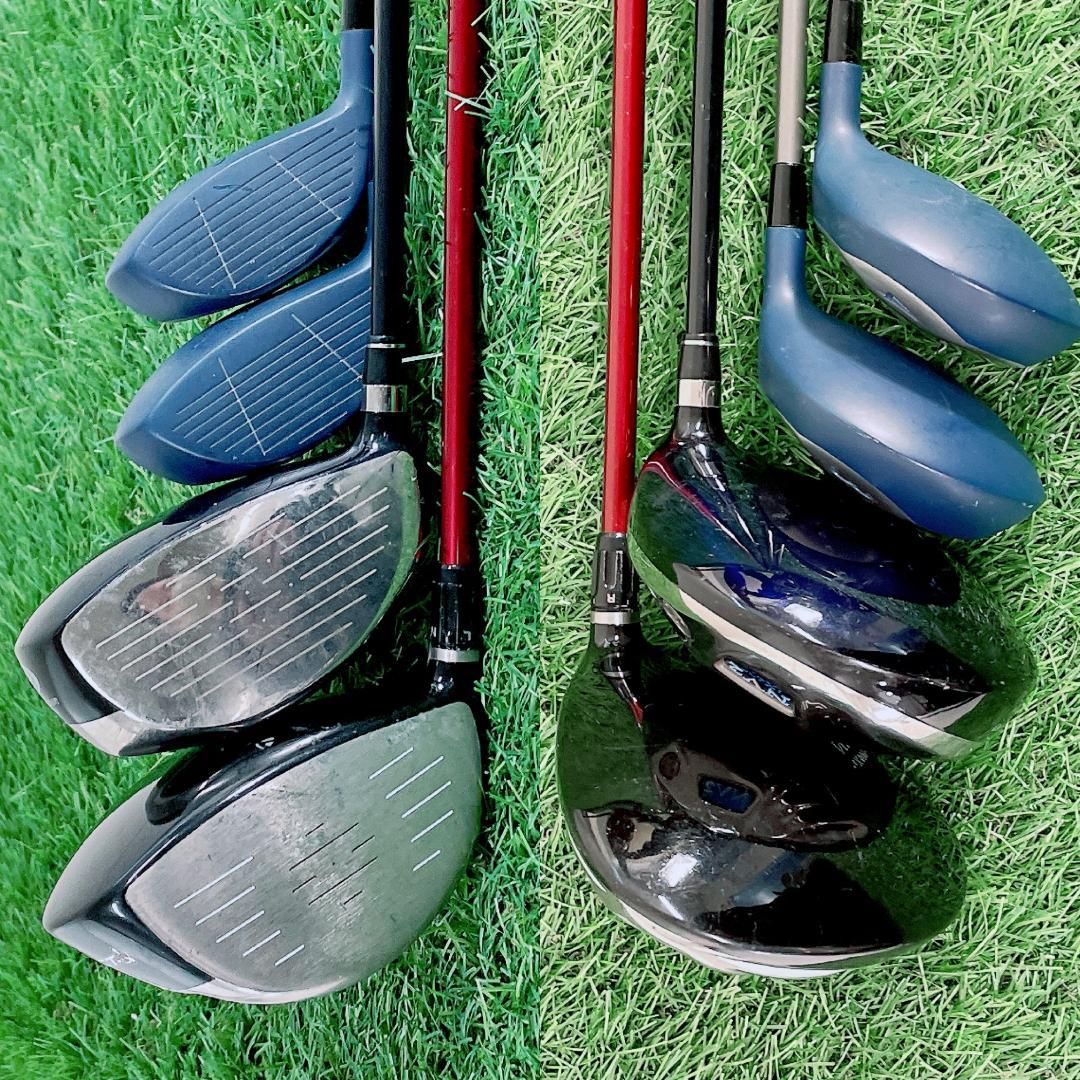 ゴルフクラブ フルセット テーラーメイド入り 初心者 メンズ 15本