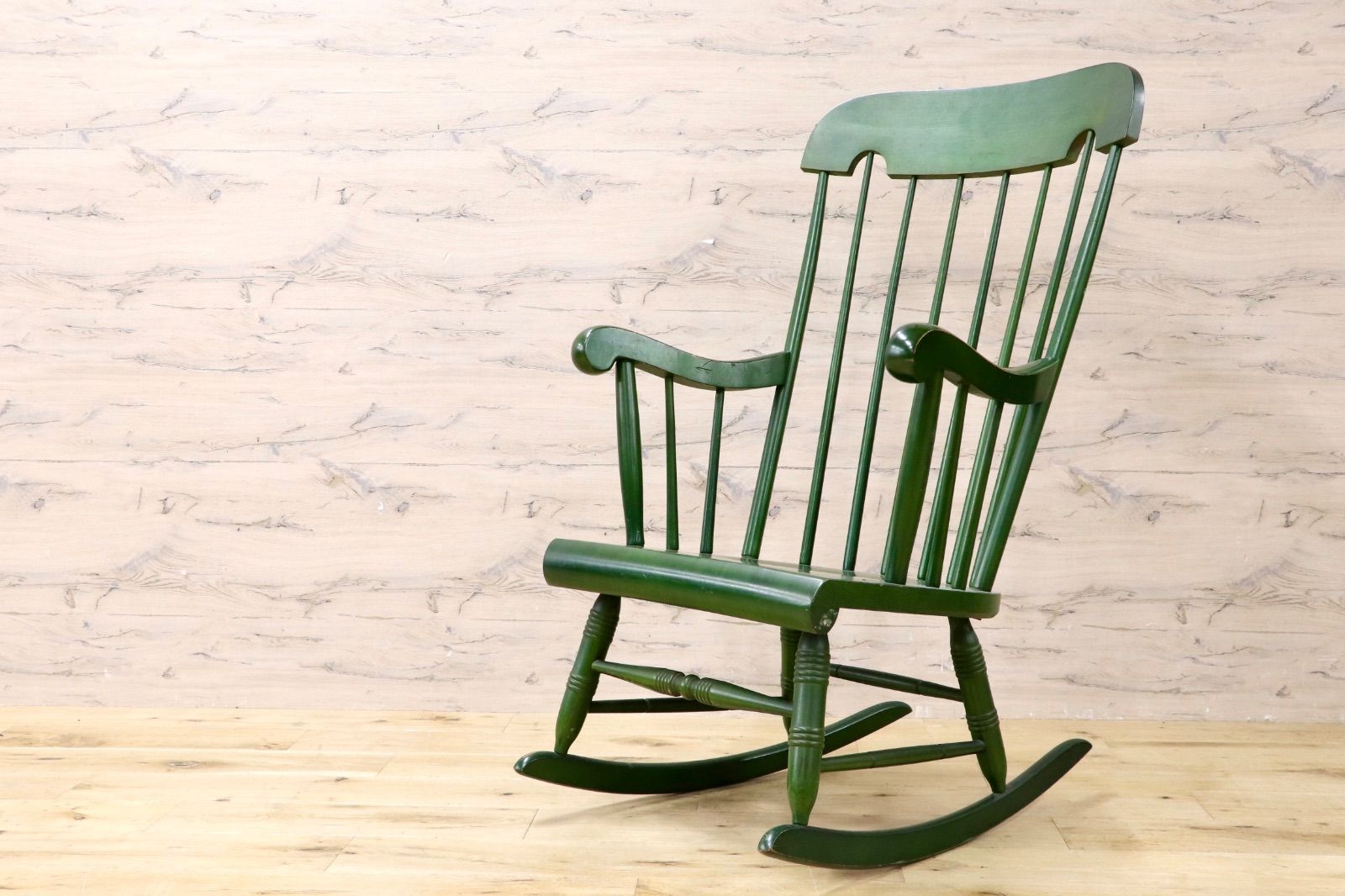 GMIS519○飛騨産業 / HIDA キツツキ ロッキングチェア 揺り椅子 飛騨