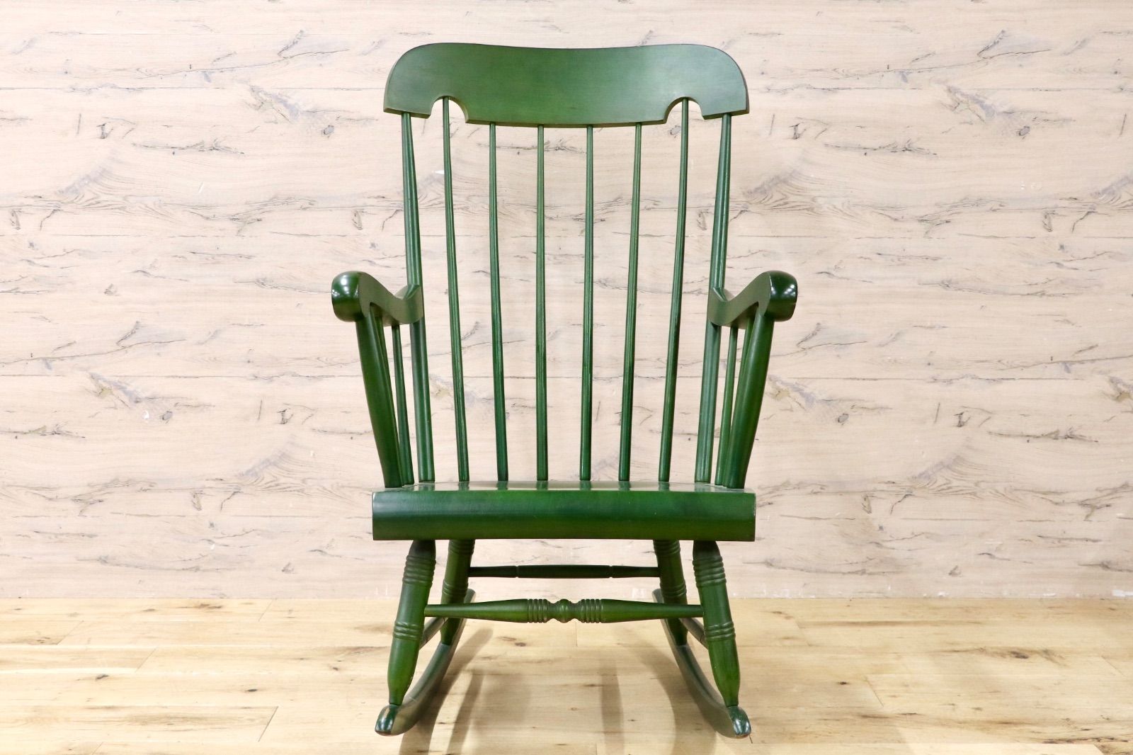 GMIS519○飛騨産業 / HIDA キツツキ ロッキングチェア 揺り椅子 飛騨