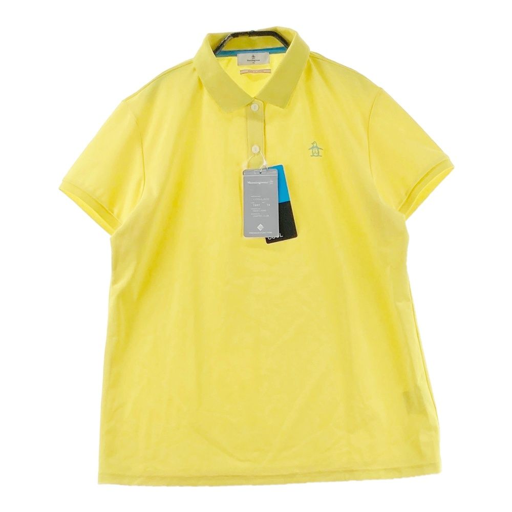 サイズ：3L MUNSING WEAR マンシングウェア 半袖ポロシャツ イエロー系