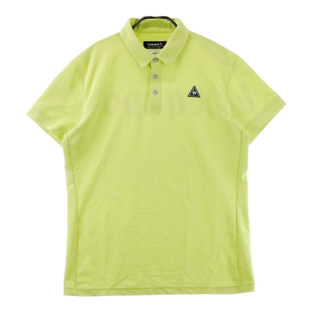 サイズ：LL LE COQ GOLF ルコックゴルフ 半袖ポロシャツ グリーン系