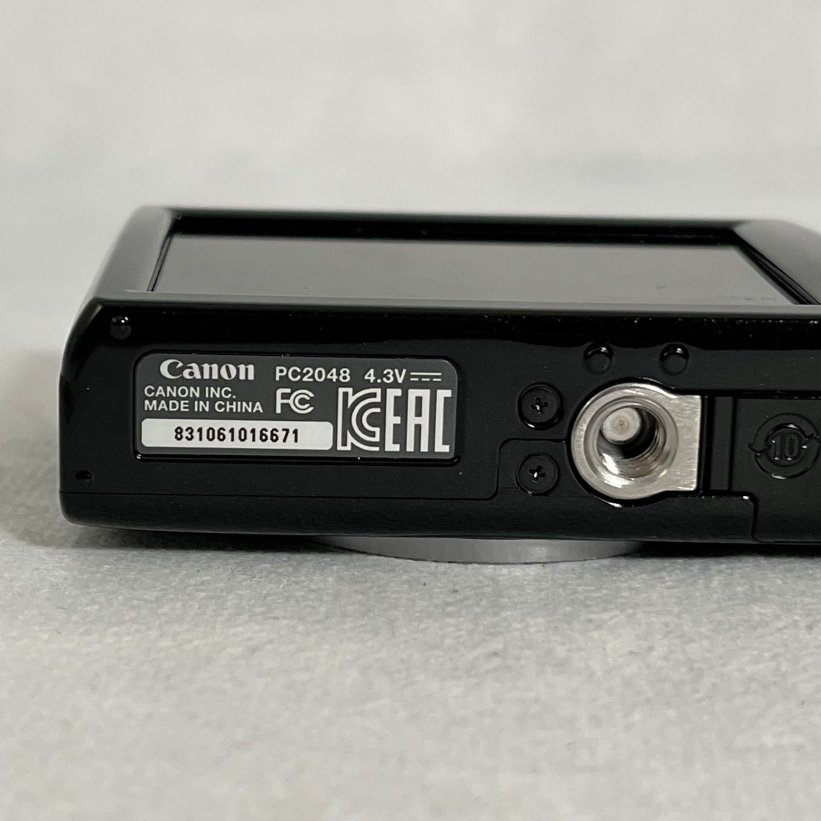 管2602-228】CANON キヤノン IXY 120 ブラック コンパクトデジタル