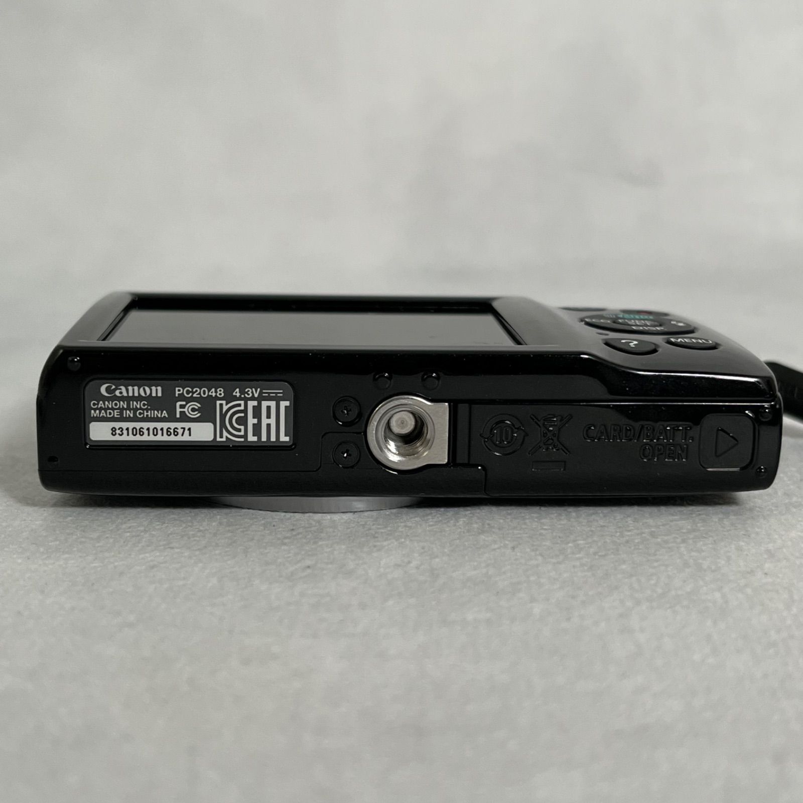 管2602-228】CANON キヤノン IXY 120 ブラック コンパクトデジタル