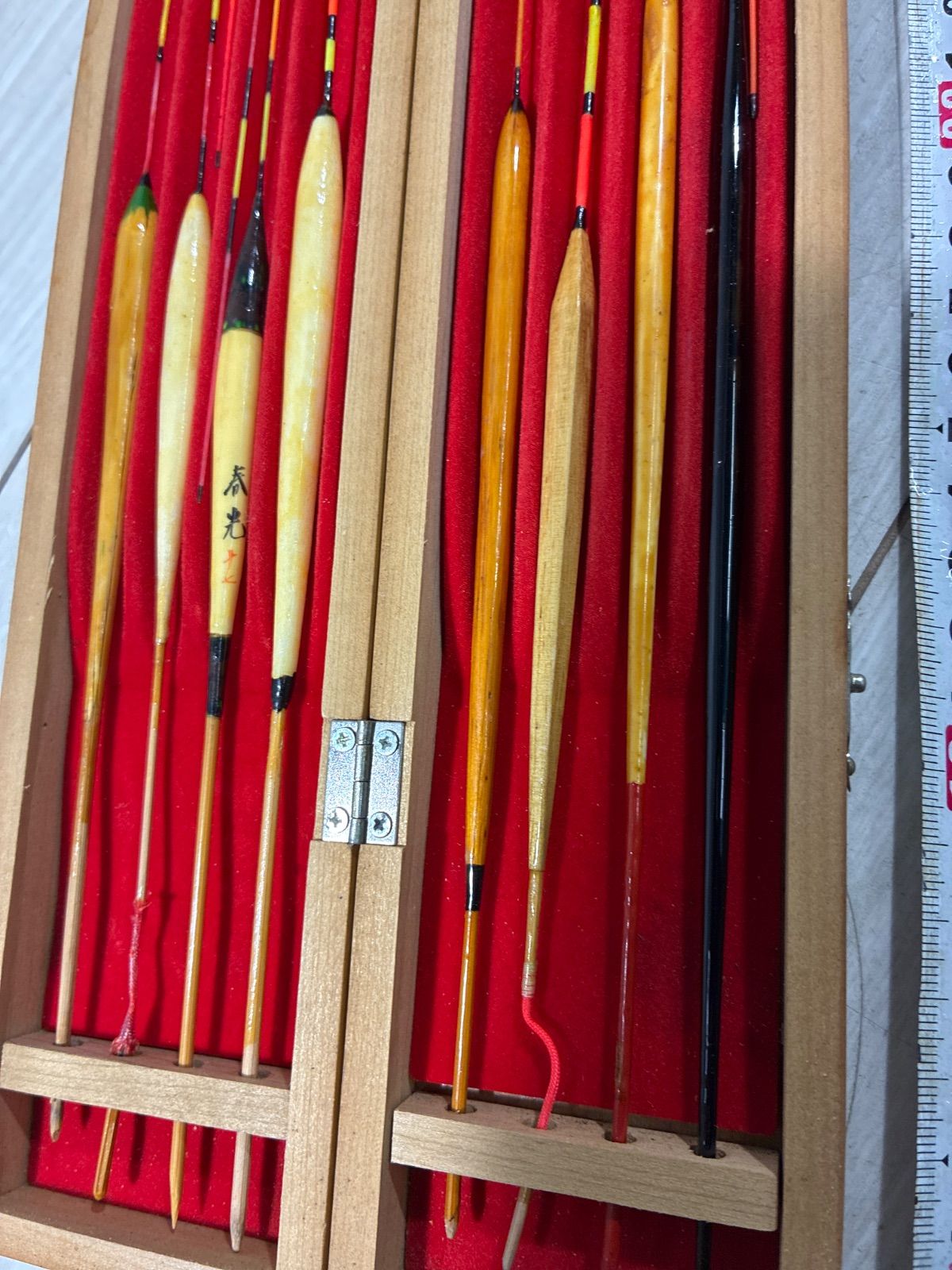 ヘラブナ用 ウキ まとめて ケース付き 整理番号G405 - メルカリ