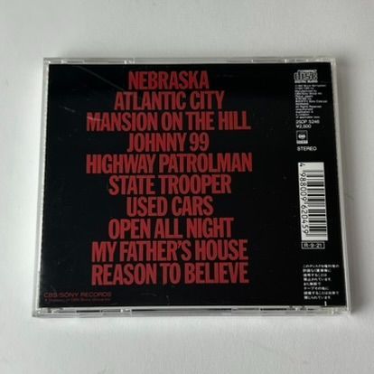 ブルース・スプリングスティーン（Bruce Springsteen）ネブラスカ (旧