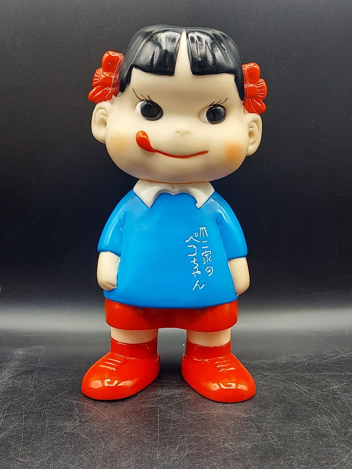 ○▫️《M》【️希少】不二家 ペコちゃん ソフビ人形 不二家のペコ