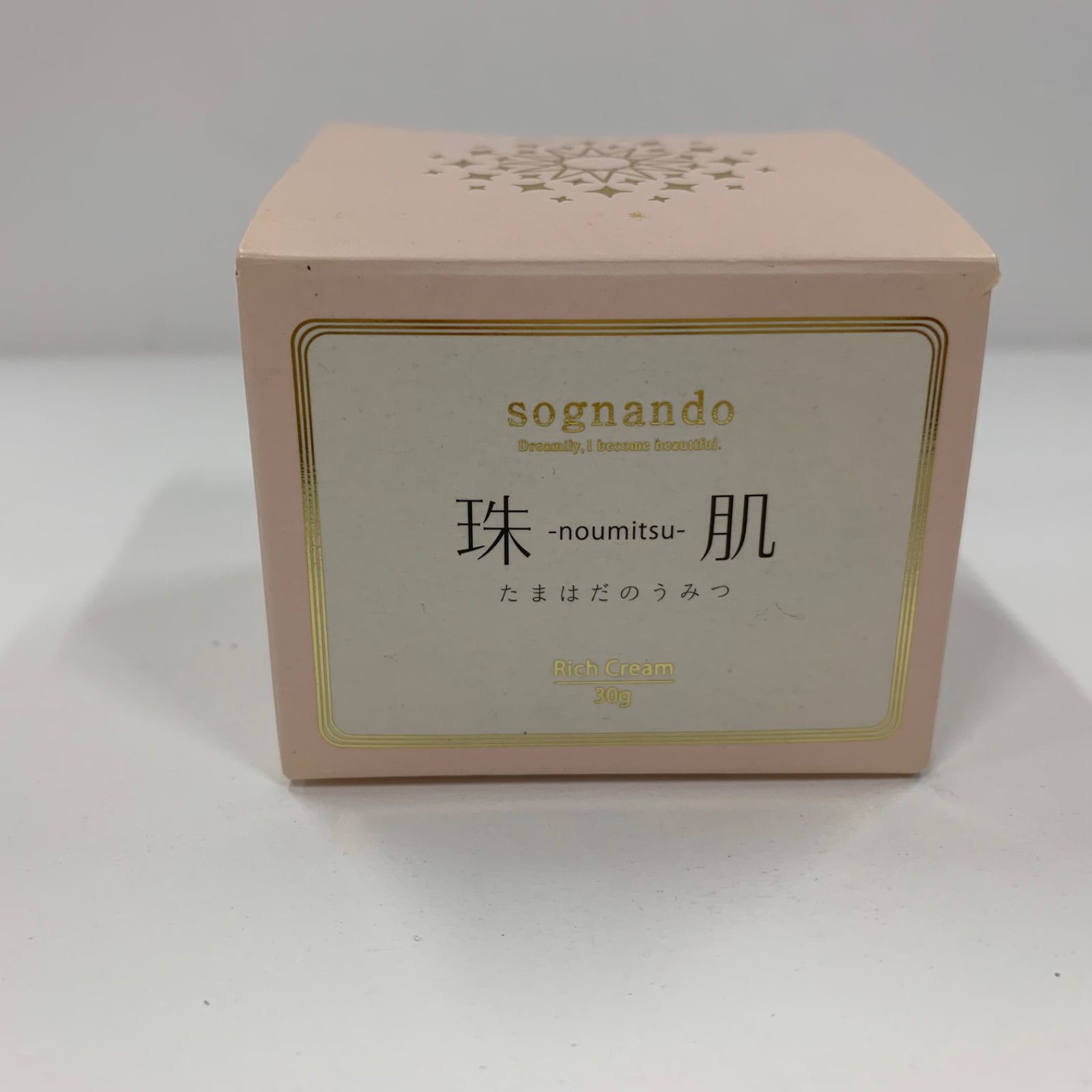 S4610 sognando ソニャンド 珠肌のうみつクリーム 30g - メルカリ